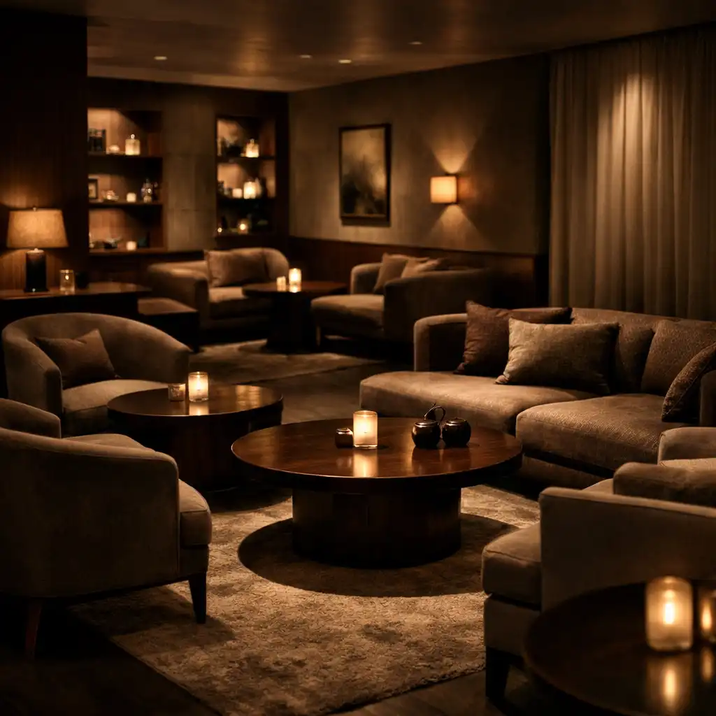 Privát lounge hangulat